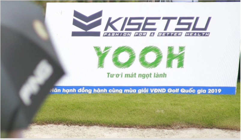 Kisetsu từng đồng hành với nhiều giải golf, mới đây là giải VĐND Golf Quốc Gia 2019