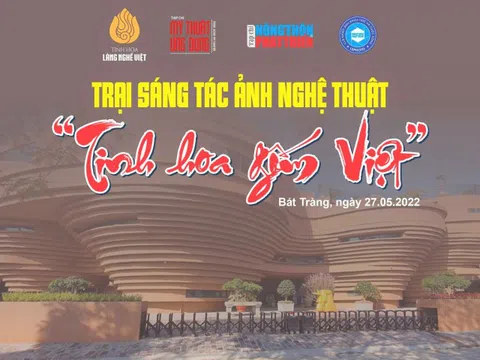 Trại sáng tác ảnh nghệ thuật "Tinh hoa gốm Việt" tại Trung tâm Tinh hoa làng nghề Việt