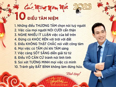 Trải lòng về những điều tâm niệm của Nhà báo Quyết Tuấn