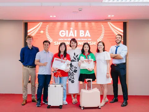 Cuộc thi tiếng Anh liên trung tâm Shining English 2024