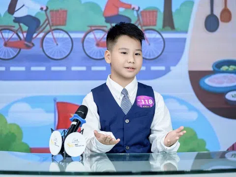 Đàm Duy Anh – Cậu bé 10 tuổi nuôi dưỡng ước mơ trở thành MC chuyên nghiệp
