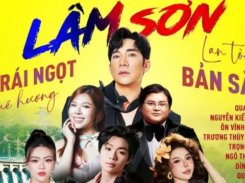 Ca sĩ Quang Hà cùng nhiều nghệ sĩ góp mặt tại Lễ hội Trái cây, ẩm thực Lâm Sơn lần II