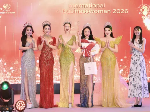 Doanh nhân Hoa Trịnh trở thành chủ nhân vương miện Miss International All-Round Businesswoman 2026 tại Tokyo - Nhật Bản