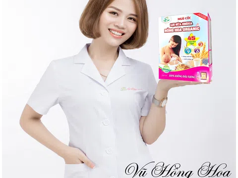 Ngũ cốc lợi sữa Hồng Hoa Organic -Sức khỏe của bé, niềm tin của mẹ